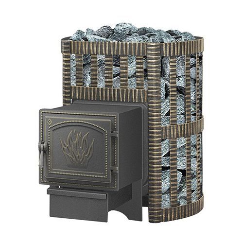 Банная печь каменка Везувий Легенда Ковка 12 (261)